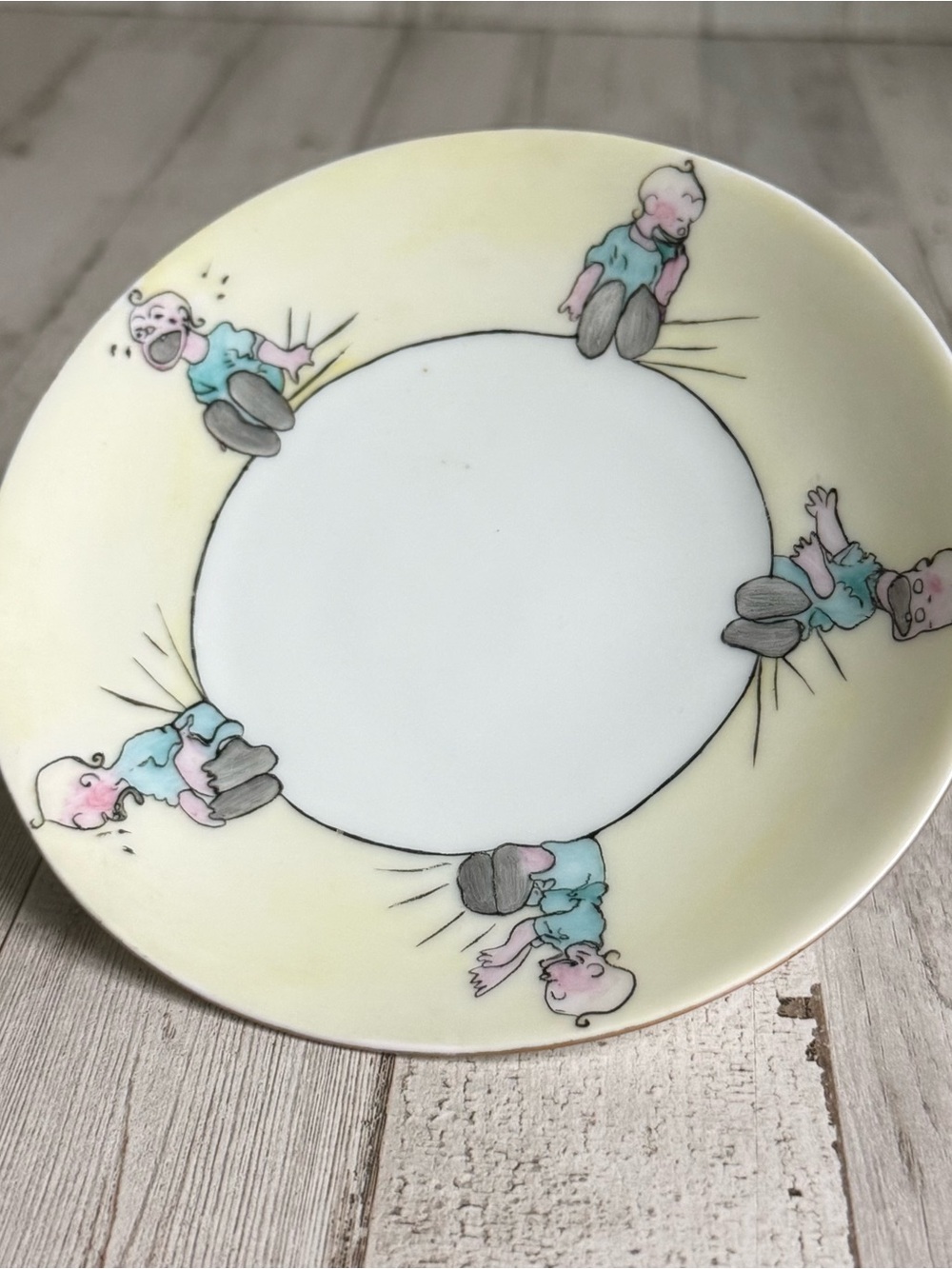 Vintage  Silesia Porcelain Hand Painted